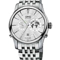Oris Oris Artelier 01 690 7690 4081-Set MB  01 690 7690 4081-Set MB механические мужские часы  серебристый циферблат, браслет нержавеющая сталь — вид спереди